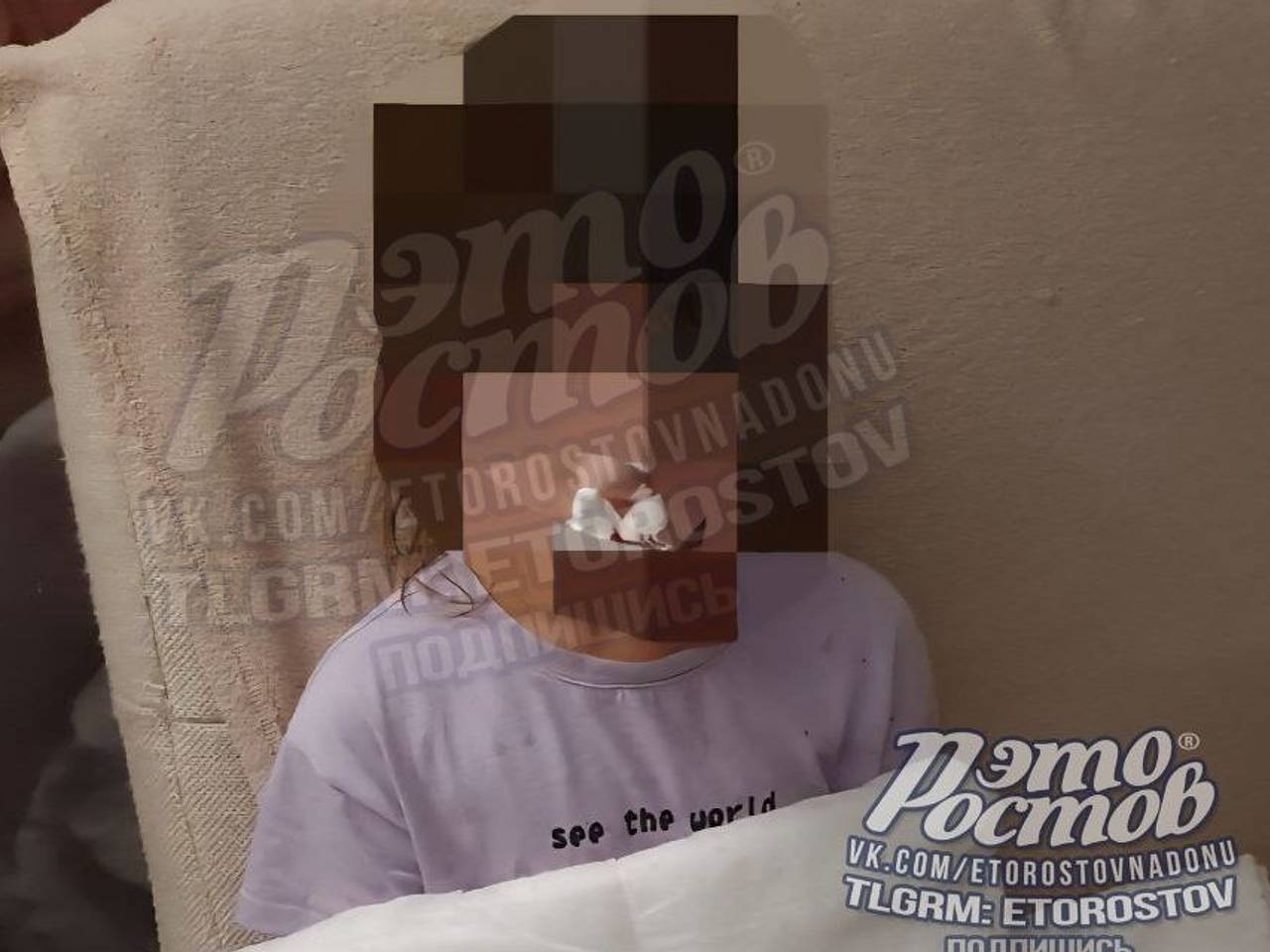 Восьмилетняя девочка с разбитым носом убежала от матери в российском городе