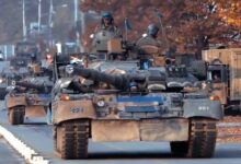 Южнокорейскую бригаду с российскими Т-80У показали на видео