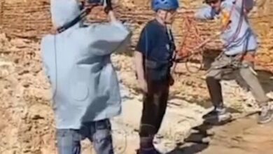 76-летняя россиянка прыгнула с горы и попала на видео 76-летняя россиянка прыгнула с горы и попала на видео