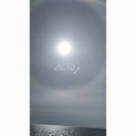 Россиянин снял в небе загадочный «глаз»