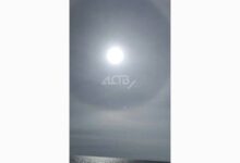 Россиянин снял в небе загадочный «глаз»