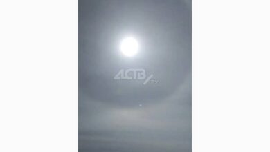 Россиянин снял в небе загадочный «глаз»