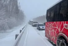 Новосибирск: пробки 8 баллов 7 ноября из-за снегопада Новосибирск: пробки 8 баллов 7 ноября из-за снегопада
