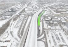 Открыт съезд №6.2 и переход №4 на четвертом мосту Новосибирска