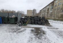 Незаконная свалка шин в Новосибирске: куда сдать покрышки