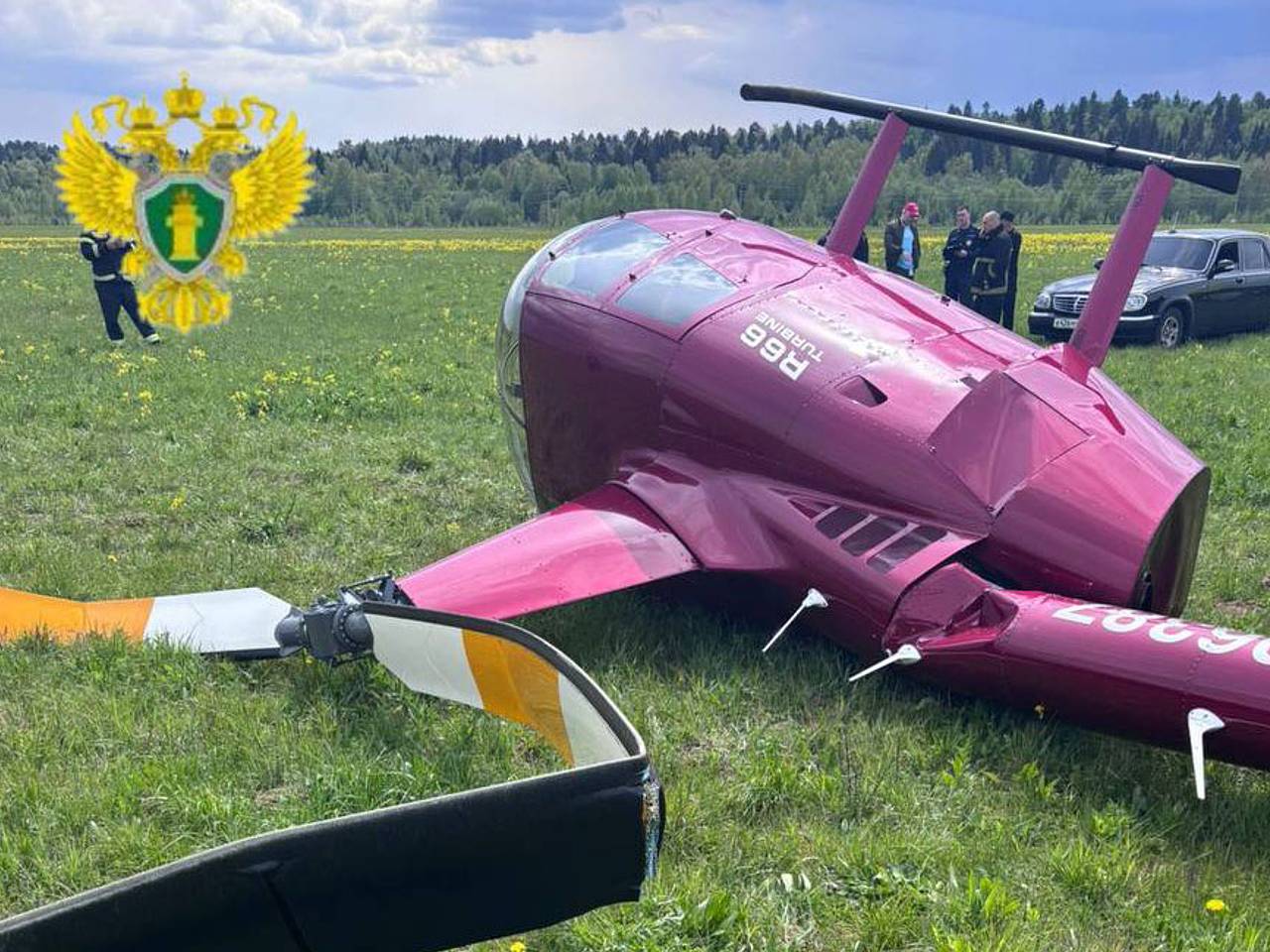 Стали известны подробности о жесткой посадке вертолета под Москвой