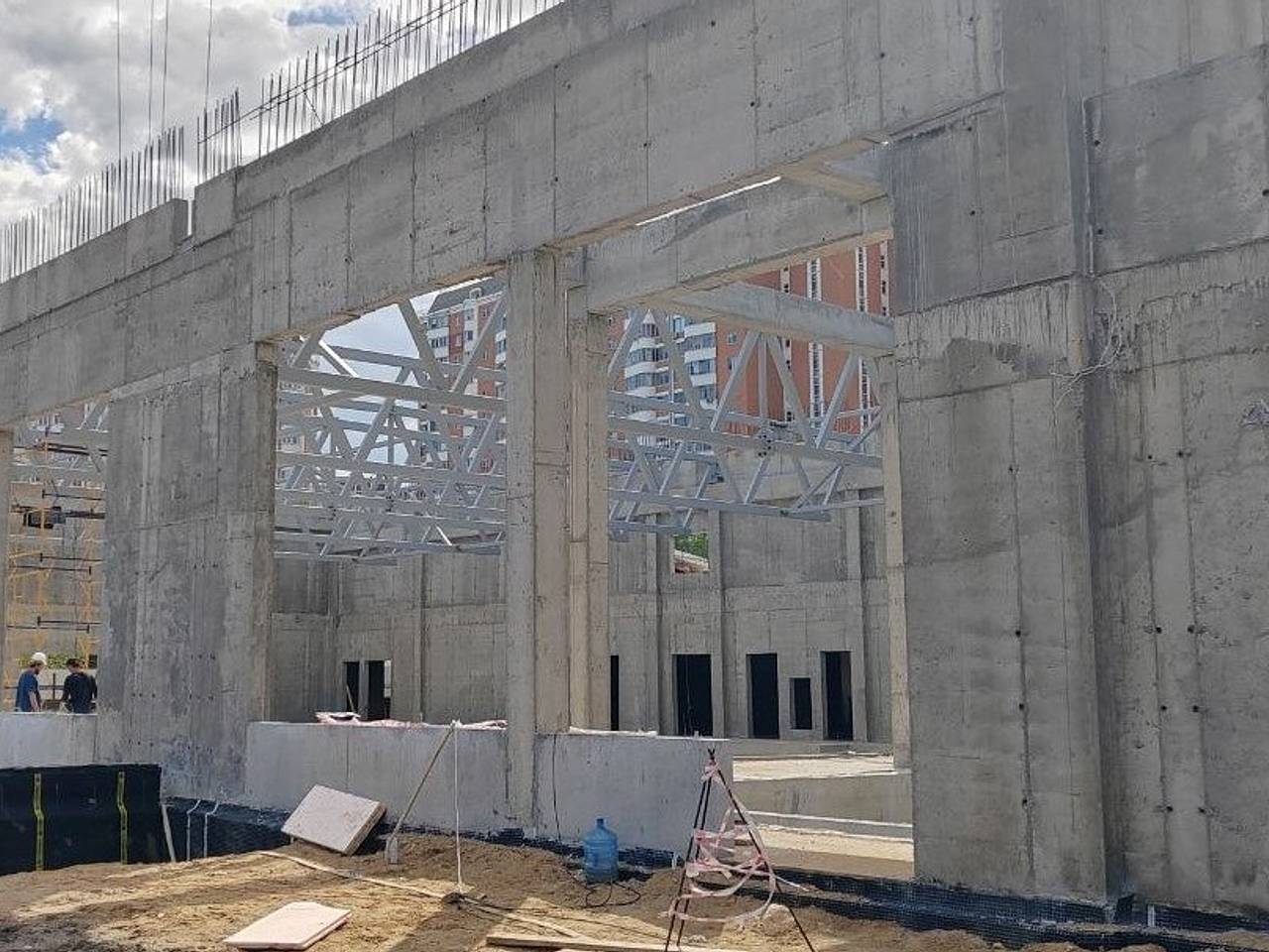 Названы сроки окончания строительства физкультурно-оздоровительного комплекса в Лобне Названы сроки окончания строительства физкультурно-оздоровительного комплекса в Лобне