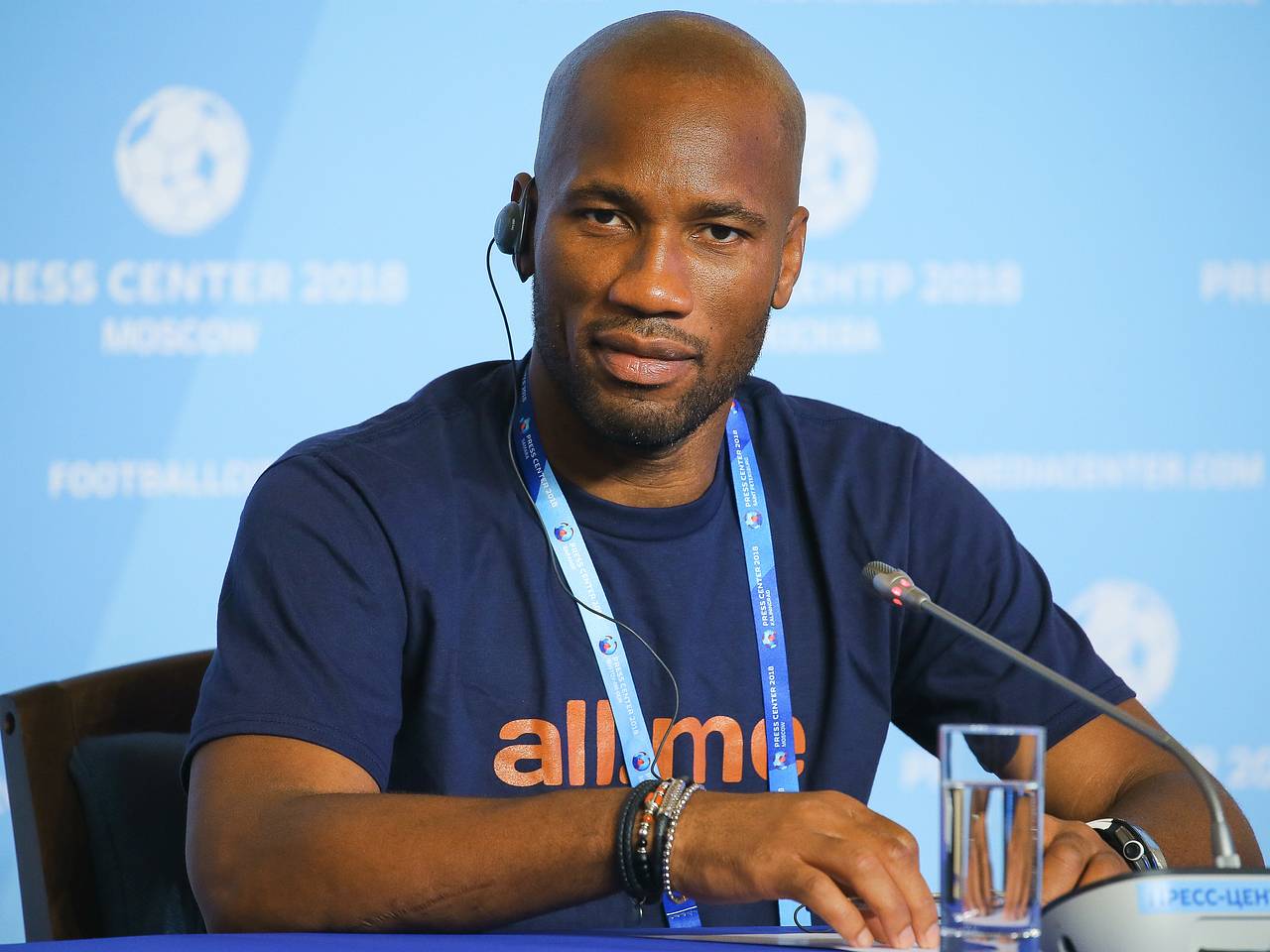 Дидье Дрогба приехал на посвященный победе ЦСКА в Кубке УЕФА в 2005 году гала-матч