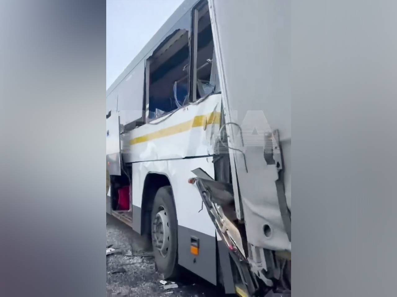 Более 10 человек пострадали в ДТП с автобусом в Подмосковье