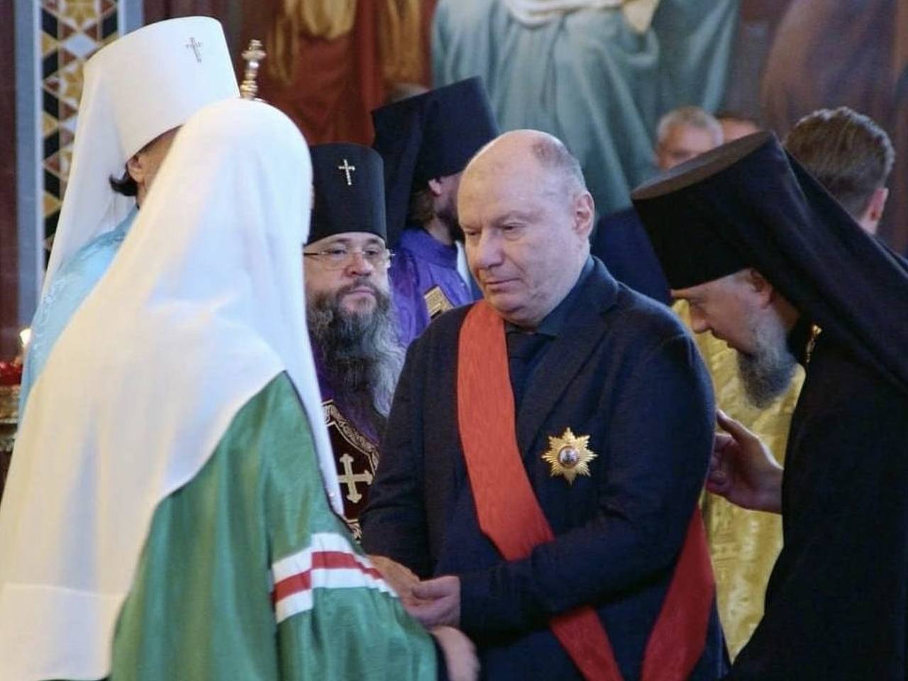 Патриарх Кирилл наградил главу «Норникеля» Потанина орденом князя Александра Невского