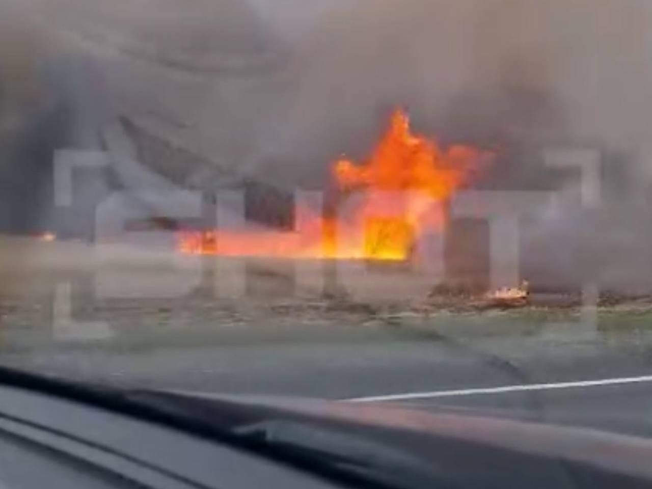 Опубликованы кадры «армагеддона» в Ростовской области