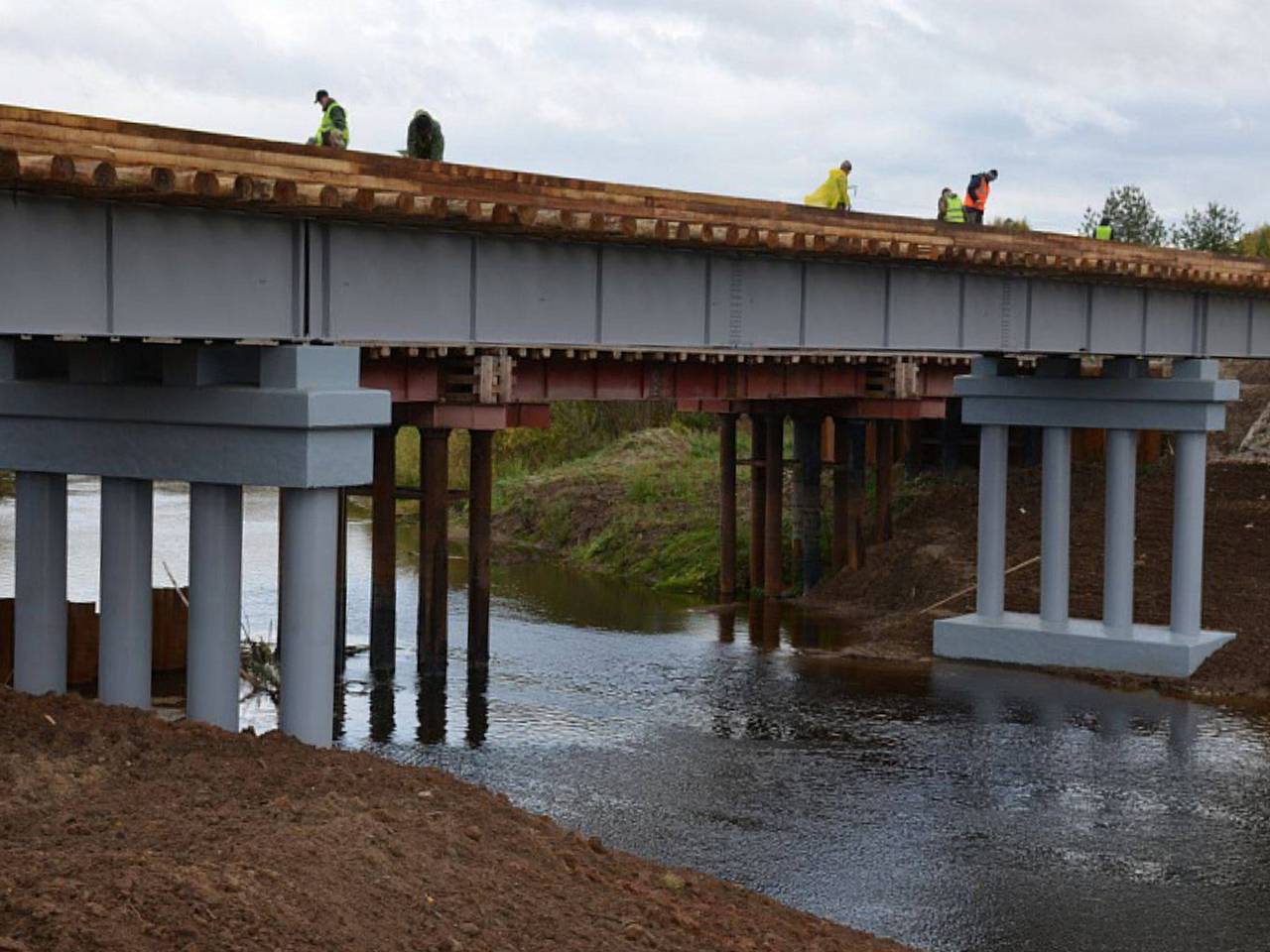 В Архангельской области капитально отремонтируют мост через Ергу по нацпроекту