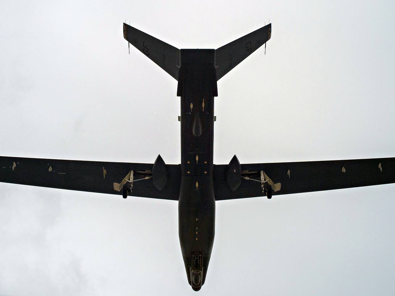 Американский разведывательный беспилотник заметили над Черным морем