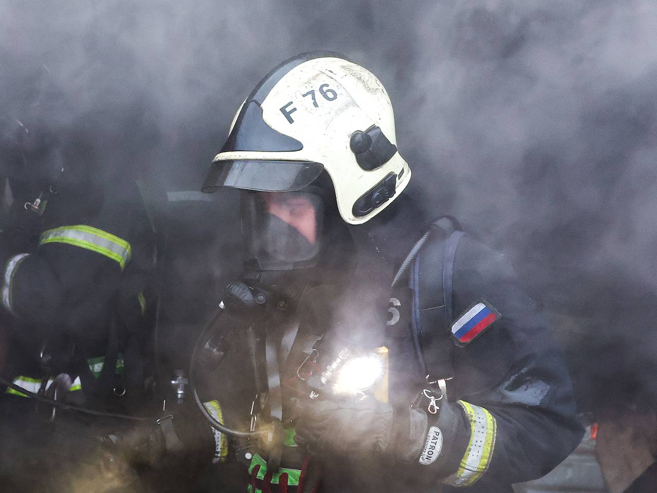 В российском регионе начался пожар в детском лагере