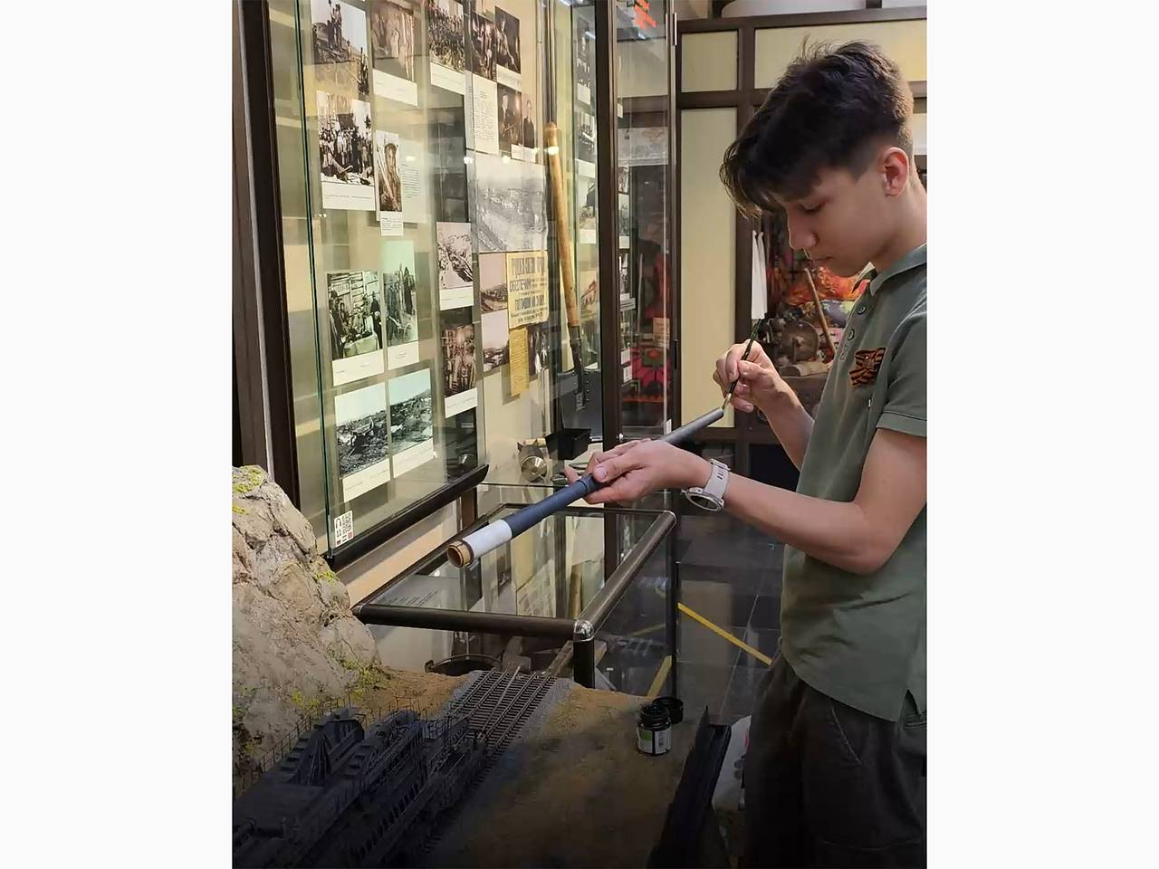 Российский восьмиклассник воссоздал копию одной из самых больших пушек в истории