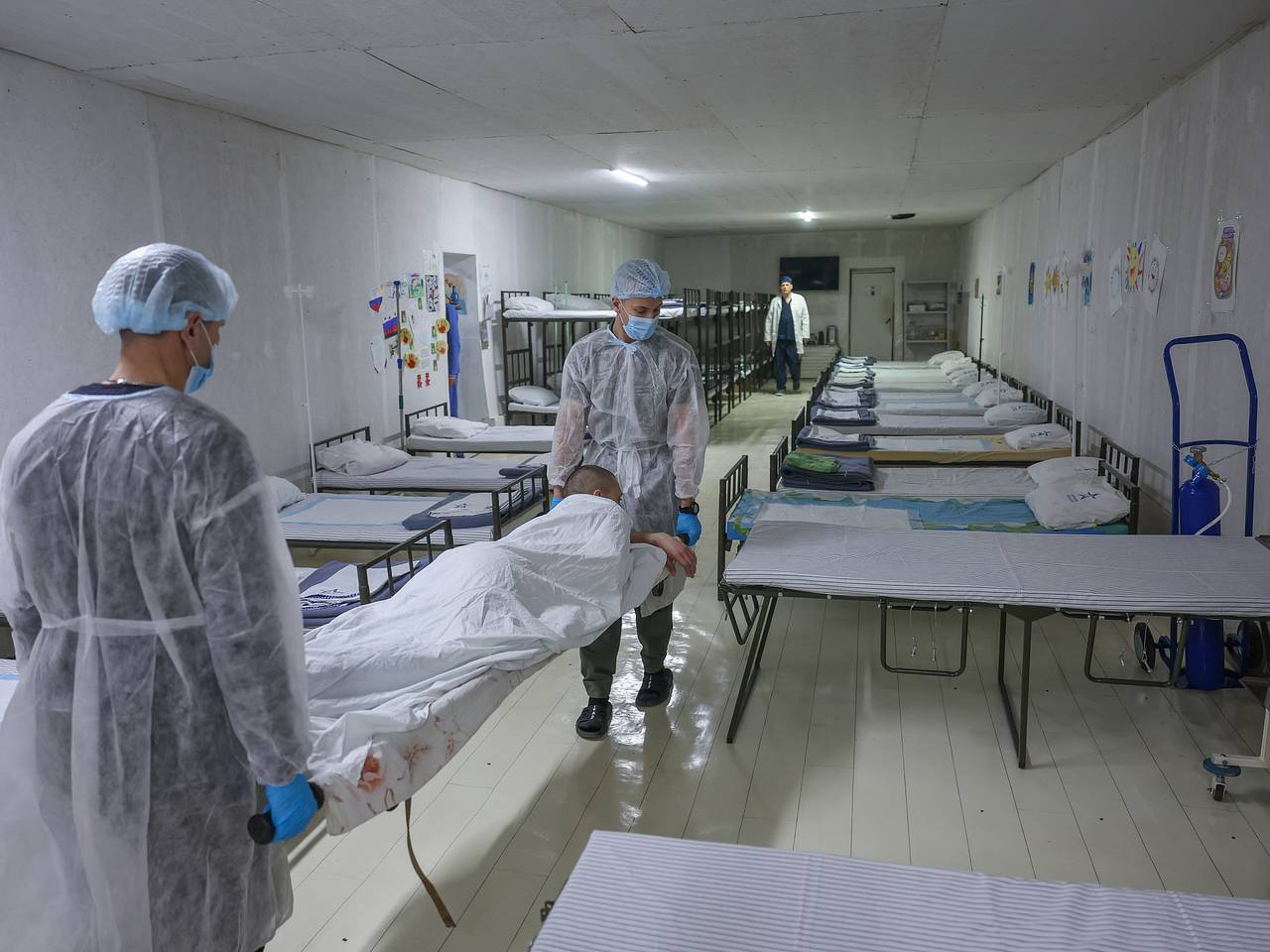 Россиянин получил ранение головы после обстрела ВСУ