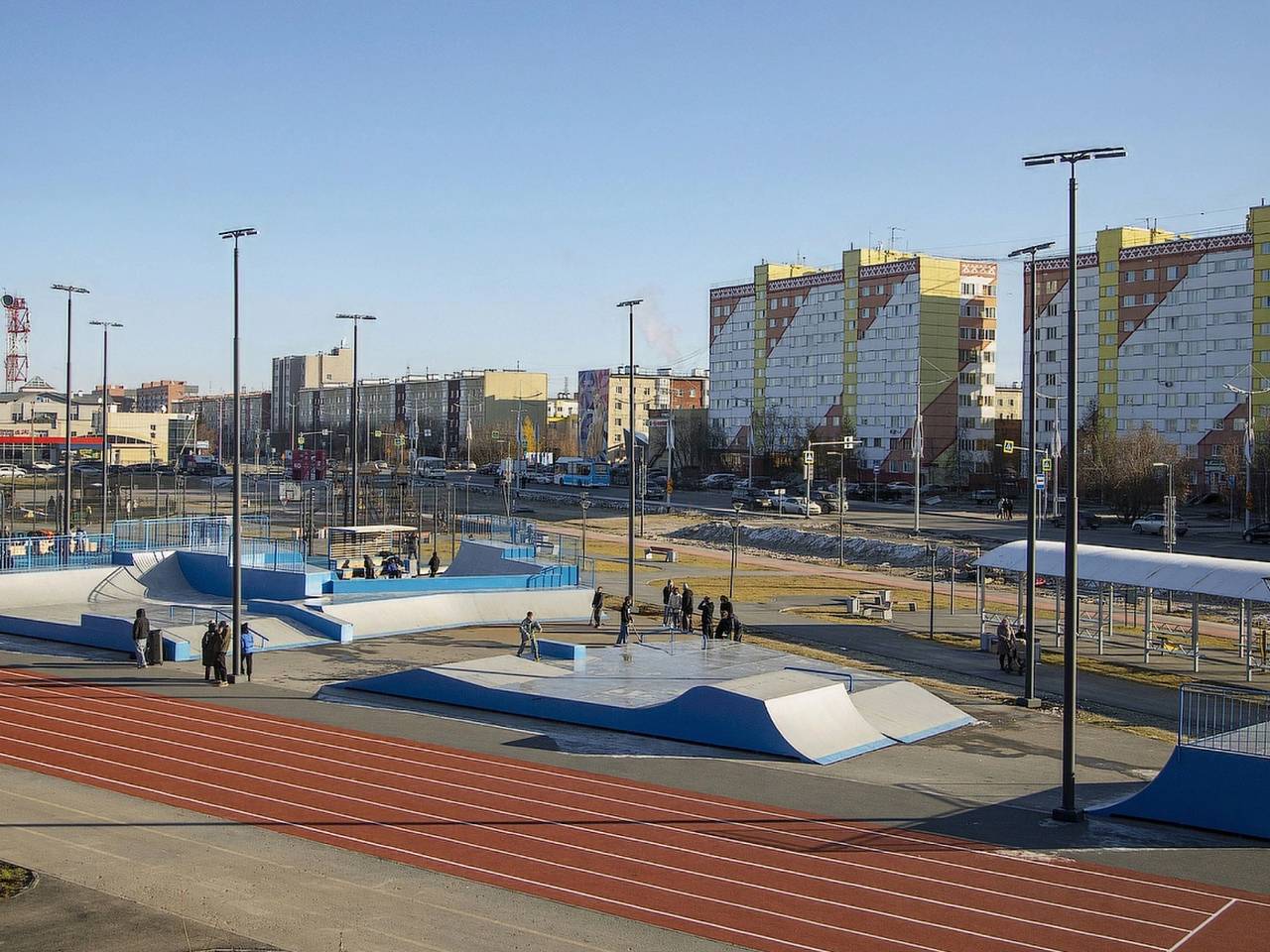 В Новом Уренгое завершена реновация спорткомплекса «Виадук»