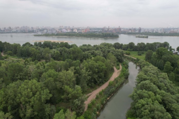 Новосибирск стал первопроходцем в создании водно-зеленого городского каркаса