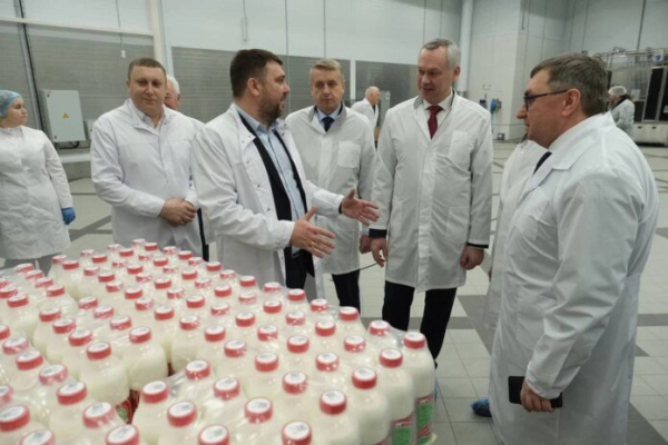 Новосибирский губернатор поручил продолжать развитие перерабатывающих агропроизводств