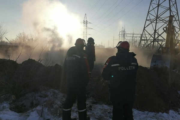 В Хакасии на фоне сильных морозов аварийно отключилось электричество