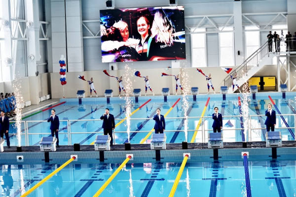 В Новосибирске после реконструкции открылся бассейн СКА
