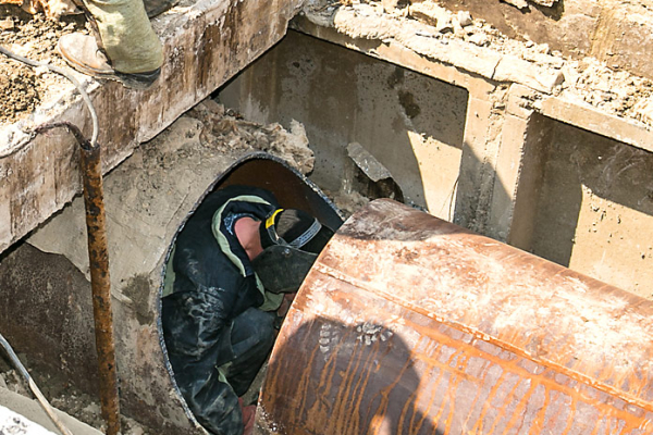В Новосибирске завершены ремонтные работы на теплосетях Ленинского района