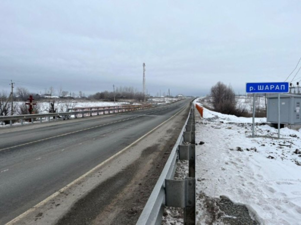 В Ордынском районе ввели в эксплуатацию мост через реку Шарап