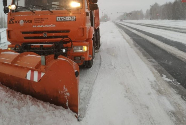 Власти Омска намерены выделить 25 млн рублей на уборку снега
